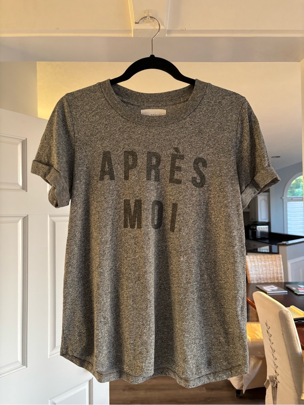 Sol Angeles Gray 'Après Moi' Graphic Tee
